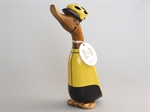 And med gul cykel trøje højde ca. 22 cm fra edo - Tinashjem